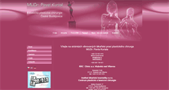 Desktop Screenshot of kurial.cz