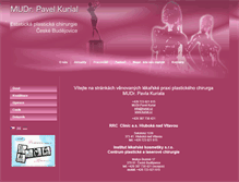 Tablet Screenshot of kurial.cz